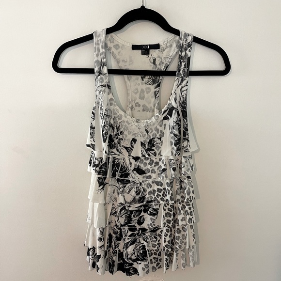 Leopard print sleeveless blouse - Picture 1 of 3